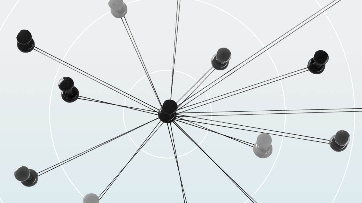 abstract image representing extended network