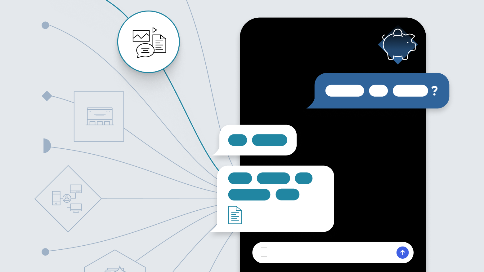 What Conversational AI or Chat looks like in Financial Services.